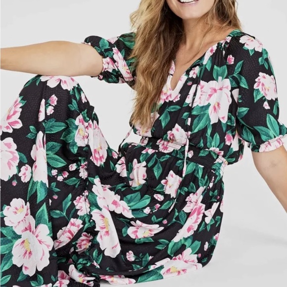 Maxi Floral Dress - Picture 1 of 4